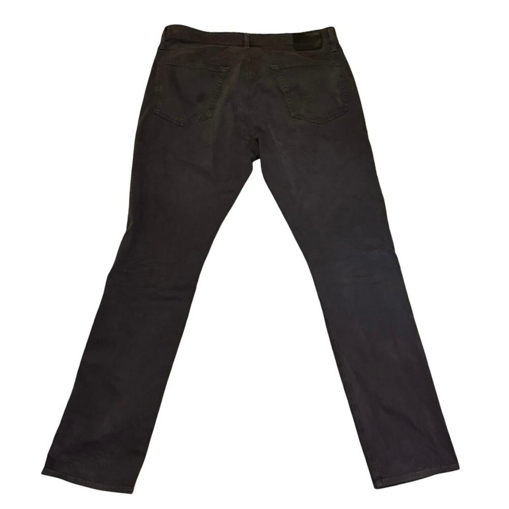 Adriano Goldschmied Men's 36x34 Los Angeles Everett Slim Straight Pants gray